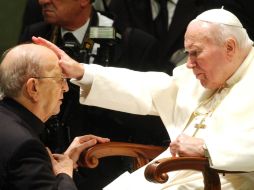 La Arquidiócesis señala que Maciel le juró a Juan Pablo II que era inocente y el Papa le creyó. ARCHIVO /