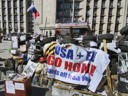 Estados Unidos acusa a Rusia de fomentar acciones separatistas en Ucrania. EFE /
