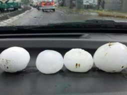 Este fenómeno azotó la capital de Veracruz, sorprendiendo a los vecinos. ESPECIAL /