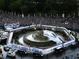 Este es el lugar en que los aficionados al equipo Blanco celebran sus triunfos. ARCHIVO /