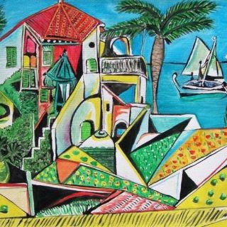 'Paisaje mediterráneo' de Picasso bate récord en subasta