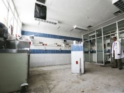 La Maternidad López Mateos cumple este año su 51 aniversario, por lo que se han tenido que hacer reparaciones.  /