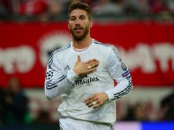 Ramos dedicó sus goles a su padre y a su amigo Mundi. AFP /