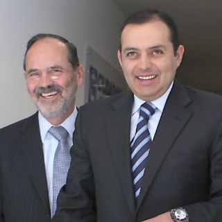 Madero y Cordero acuden a sede del PAN para debate