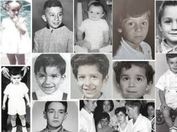 La otra cara de la administración pública federal. Funcionarios muestran su rostro infantil como celebración del Día del Niño. ESPECIAL /