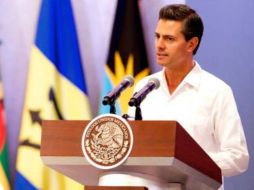 El Presidente mexicano, Enrique Peña Nieto, es anfitrión del evento. ESPECIAL /
