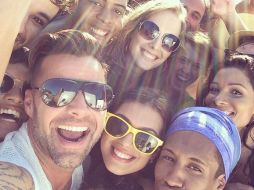 Martin está promocionando su nuevo sencillo ‘Vida’ el cual forma parte del disco oficial de la FIFA para  Brasil 2014. ESPECIAL /