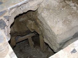 Luego de encontrar el conducto se montó un operativo de vigilancia entre policía estatal y el Ejército para verificar posibles fugas. ARCHIVO /