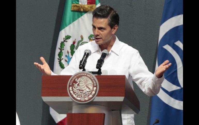 Peña Nieto participa en la inauguración de la VI Cumbre de la Asociación de Estados del Caribe (AEC). EFE /