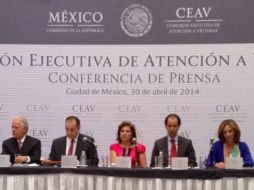 Representantes de la CEAV llamaron a entidades a armonizar sus leyes con la Ley General de Víctimas. ESPECIAL /