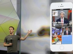 Zuckerberg durante su intervención en la conferencia de desarrolladores de software y aplicaciones F8. AP /