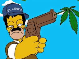 Con las ilustraciones, el artista retoma la guerra contra las drogas y la legalización de las drogas. TOMADA DE humorchic.blogspot  /