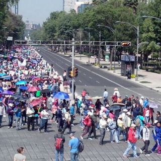 La CNTE amaga con marchas diarias hasta septiembre