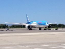 El próximo sábado 3 de mayo arribará otro vuelo chárter de Inglaterra, en esta ocasión procedente de Londres. ESPECIAL /