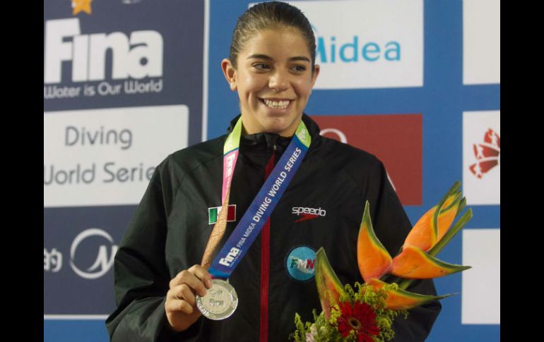 La medallista de la Serie Mundial de Clavados, la tapatía Alejandra Orozco, fue confirmada para participar en la justa de Guanajuato.  /