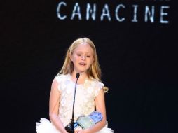 Recientemente, Loreto fue galardonada con la Diosa de Plata por Actuación Infantil y como Promesa Femenina en los premios Canacine. NTX /