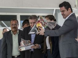 El gobernador Aristóteles Sandoval estuvo presente en el evento.  /