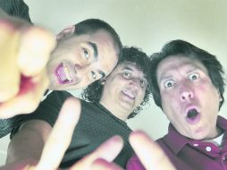 El trío promete sorpresas en la presentación que ofrecerá hoy por la noche.  /