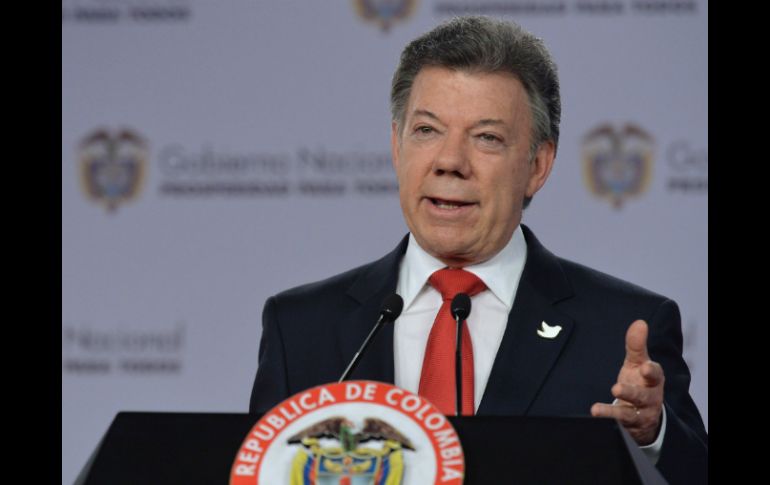 Santos reitera que de acuerdo a la Constitución, el fallo de la CIJ era inaplicable. ARCHIVO /