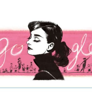 Google es seducido por Audrey Hepburn