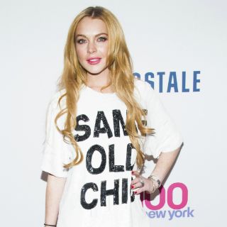 Lindsay Lohan sale con un hombre casado