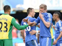 El Chelsea necesitaba los tres puntos para mantener sus cálculos. EFE /