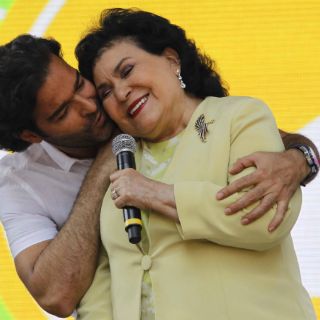 Carmen Salinas recibe homenaje en Coyoacán