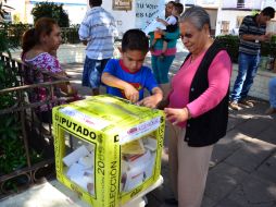 A lo largo del día no se presentaron filas o aglomeramiento en las casillas.  /
