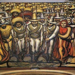 Obra de Velasco, Gironella y Siqueiros, a subasta