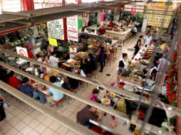 Aspecto del Mercado de Santa Tere.  /