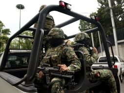 El Grupo Coordinación Tamaulipas logra decomisar armas de fuego. ARCHIVO /