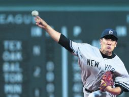 Tanaka firmó esta temporada un contrato como agente libre con los Yanquis, por 155 mdd, más 20 millones para su equipo japonés. AP /