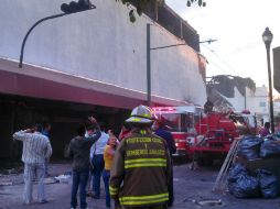 El incendio en el Mercado Corona ha impulsado la confrontación entre regidores tapatíos.  /