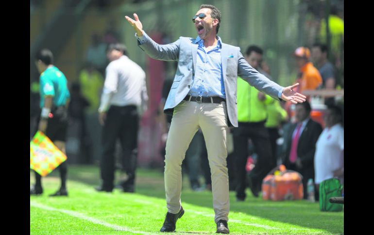 Gustavo Matosas, dijo que le preocupa mejorar en las jugadas a balón parado, a la ofensiva y que se juegue con carácter y pasión. MEXSPORT /