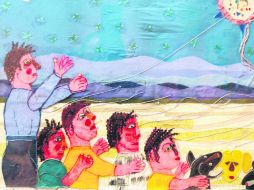 COLORIDO. La obra de Morales sintetiza elementos novohispanos con influencia del México contemporáneo.  /