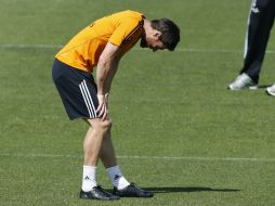 Xabi Alonso tendrá que ver desde la tribuna el duelo definitivo ante el Atleti. EFE /