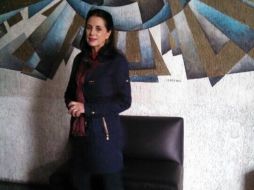 Helena Rojo visitó Guadalajara junto con el productor Daniel Gómez Casanova.  /