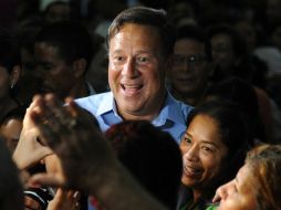 Juan Carlos Varela ganó las elecciones con el 39 por ciento de los votos. ARCHIVO /