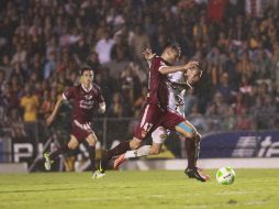 Sosa consideró que la lluvia que cayó sobre la cancha del 3 de Marzo si influyó en el desenlace del partido.  /