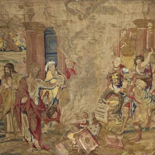 Un tapiz 'perdido' de Enrique VIII reaparece en Madrid