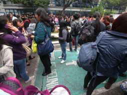 El Jefe de Gobierno del DF reconoce la cultura de prevención de los habitantes de la ciudad ante los sismos. SUN /