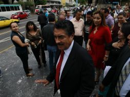 El decreto de reubicación de comerciantes se suspendió. Funcionarios tuvieron que abandonar sus oficinas debido al temblor de hoy.  /