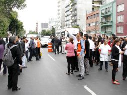 Un sismo de 6.6 grados Richter se sintió en la Ciudad de México. El movimiento telúrico tuvo epicentro en Tecpan, Guerrero. ESPECIAL /