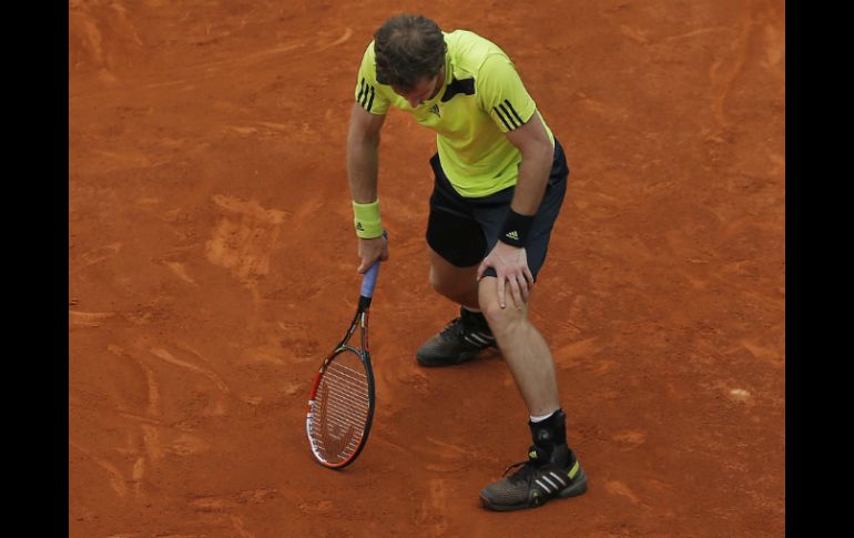 El británico y su salida del torneo protagonizaron la sopresa del día. AP /