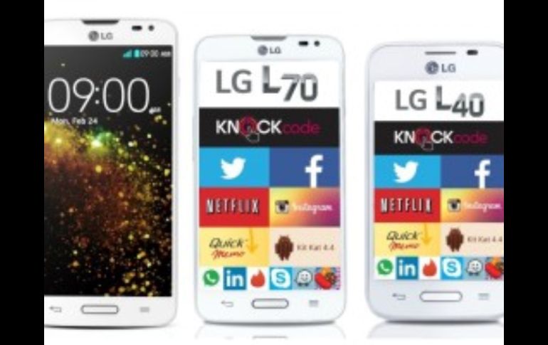 Los nuevos celulares estarán disponible a finales del mes de mayo. ESPECIAL /