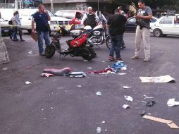 El accidente ocurrió el 3 de mayo de 2014, en el cruce de las calles Ramón López Velarde y Medrano. ARCHIVO /