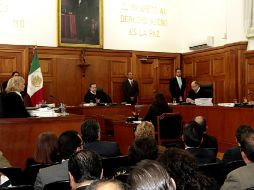 La SCJN deberá determinar criterios para resolver los amparos promovidos contra la reforma. ARCHIVO /
