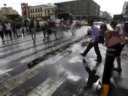 Las probabilidades de lluvia en el estado son de 80 por ciento. ARCHIVO /