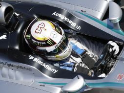 Lewis Hamilton ha logrado el mejor tiempo en las dos sesiones de entrenamientos libres de la F1. AP /