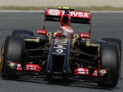 El piloto de Lotus queda fuera del Gran Premio de España. EFE /